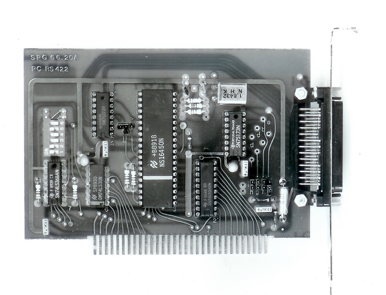 carte PCRS422